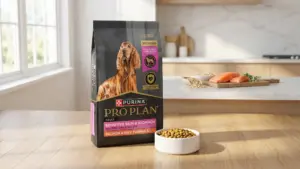 Purina Pro Plan Sensitive Skin and Stomach Dog Food Dry, Adult Salmon & Rice Formula, Dige product view
