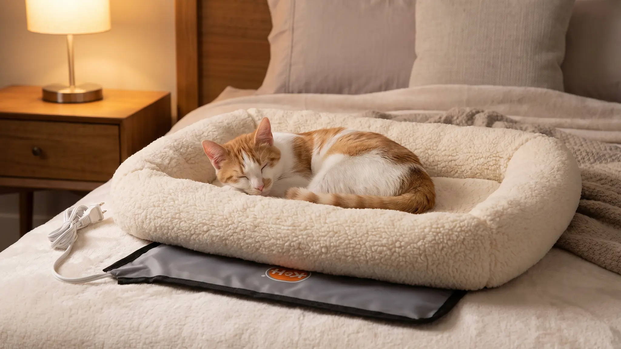 K&H Pet Bed Warmer Review 2026: Is This Heated Pad Safe? 2 K&H Pet Bed Warmer in action