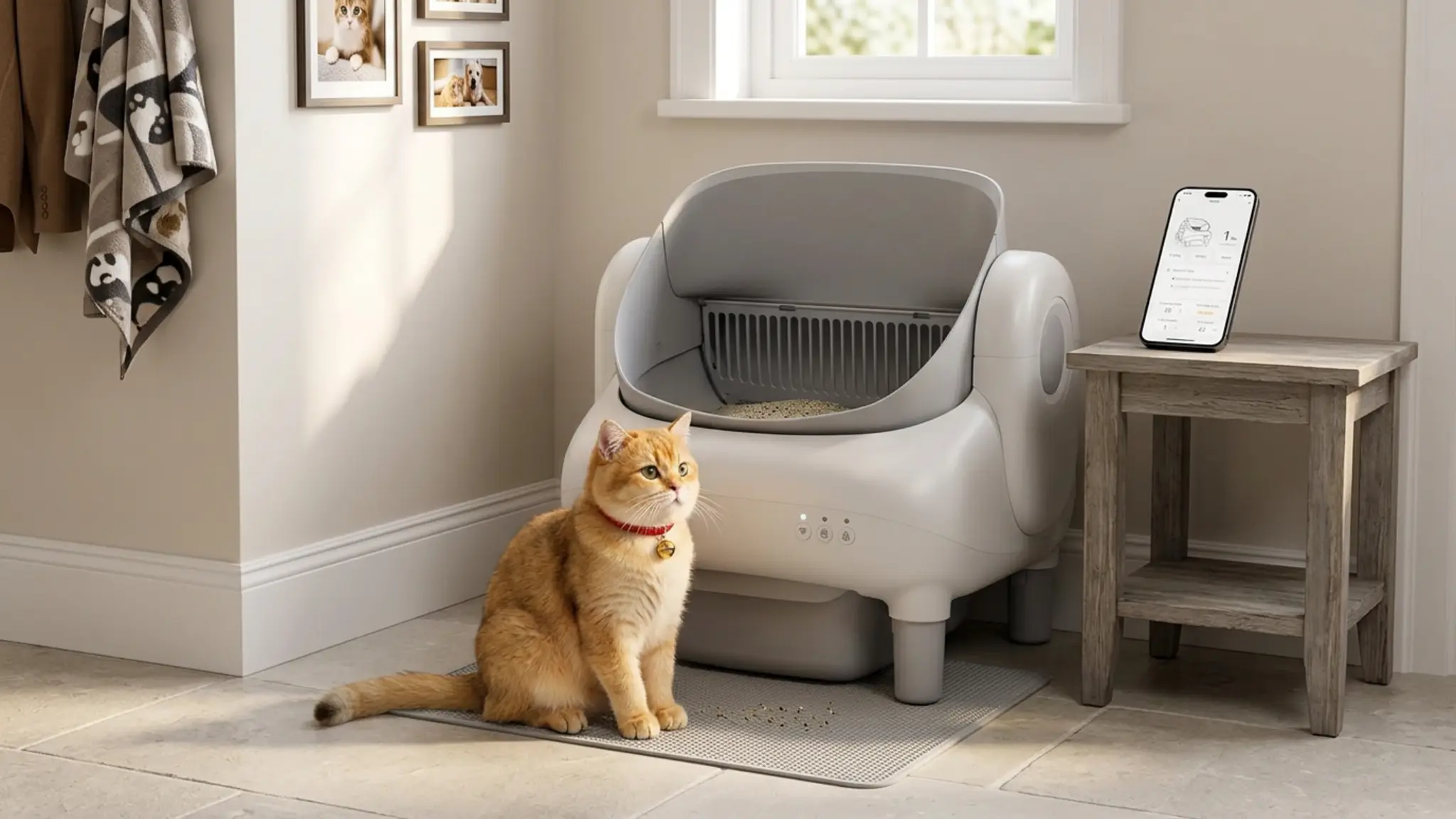 Automatic Cat Litter Box Review 2026: Is Hazrela Worth It? 2 Automatic Cat Litter Box in action