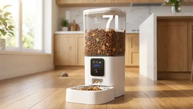 Frienhund Automatic Cat Feeder Review 2026: Is It Worth It? 3 Frienhund Automatic Cat Feeder with 2K Camera: 5G WiFi Automatic Dog Feeder with Night Vis product view