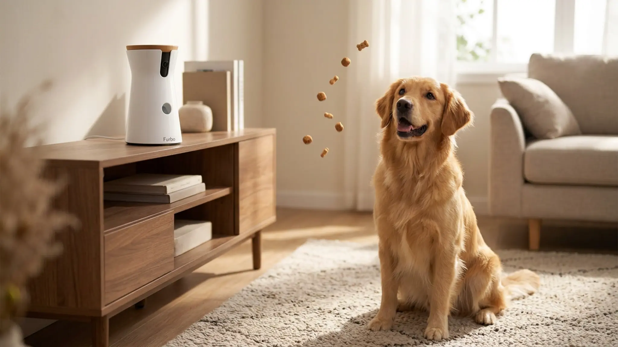 Furbo 360 Dog Camera Review 2026: Worth the Subscription? 2 Furbo 360 Dog Camera in action