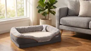 JOYELF Large Memory Foam Dog Bed, Orthopedic Dog Bed & Sofa with Removable Washable Cover product view