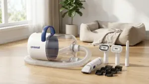 oneisall Dog Grooming Vacuum - 15000Pa Suction, Captures 99% Pet Hair to Reduce Shedding, product view