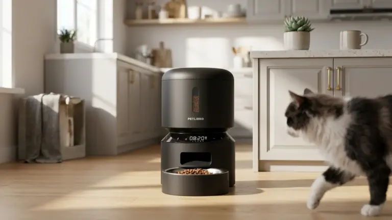 PETLIBRO Automatic Cat Feeder Review 2026: Is It Worth It? 5 PETLIBRO Automatic Cat Feeder – 3L Programmable Pet Food Dispenser with Airtight Storage, product view