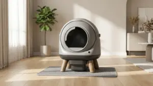 Self Cleaning Litter Box for Multiple Cats, G1 Automatic Litter Box with Smart APP Control product view