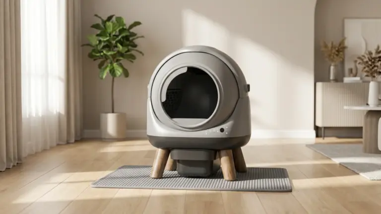 Self Cleaning Litter Box for Multiple Cats, G1 Automatic Litter Box with Smart APP Control product view