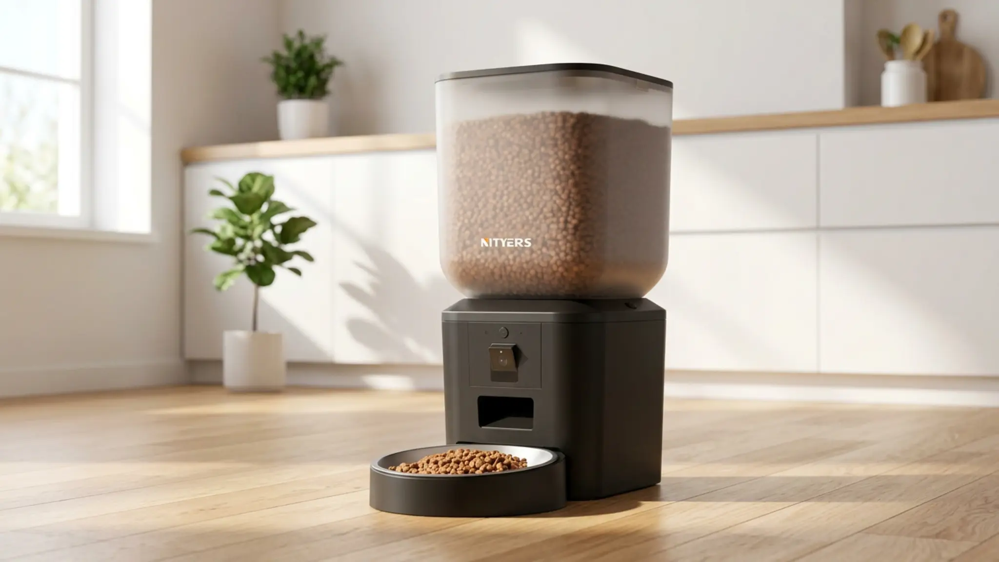 Automatic Dog & Cat Feeder with Camera & WiFi – 8L/34 Cups, 1080P Night Vision, 2.4 & 5G W product view