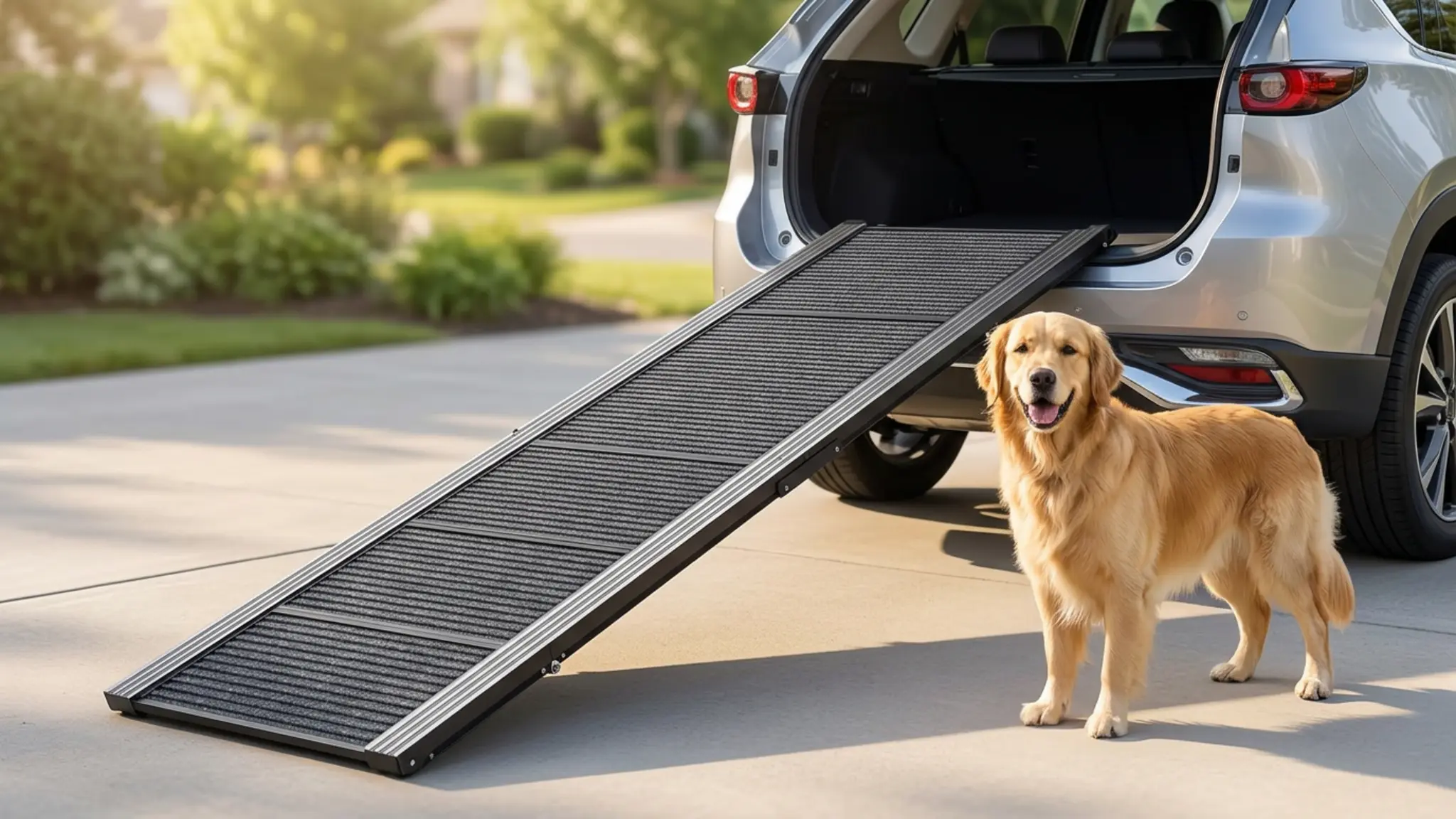 Extra Wide Dog Car Ramp Review 2026: Pros and Cons 1 Extra Wide Dog Car Ramp product view