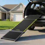 74"L x 20"W Extra Wide Dog Ramp for Car - Portable Pet Ramp for Large Dogs product view